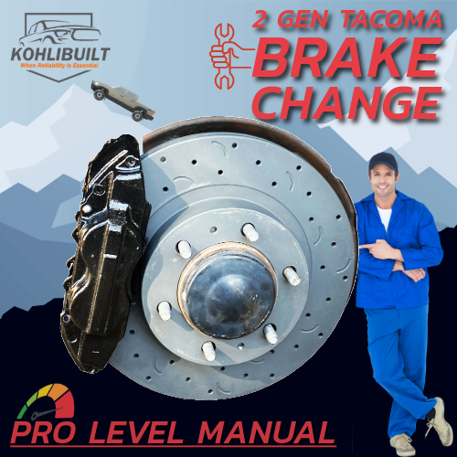 2nd Gen Toyota Tacoma Brake Change
